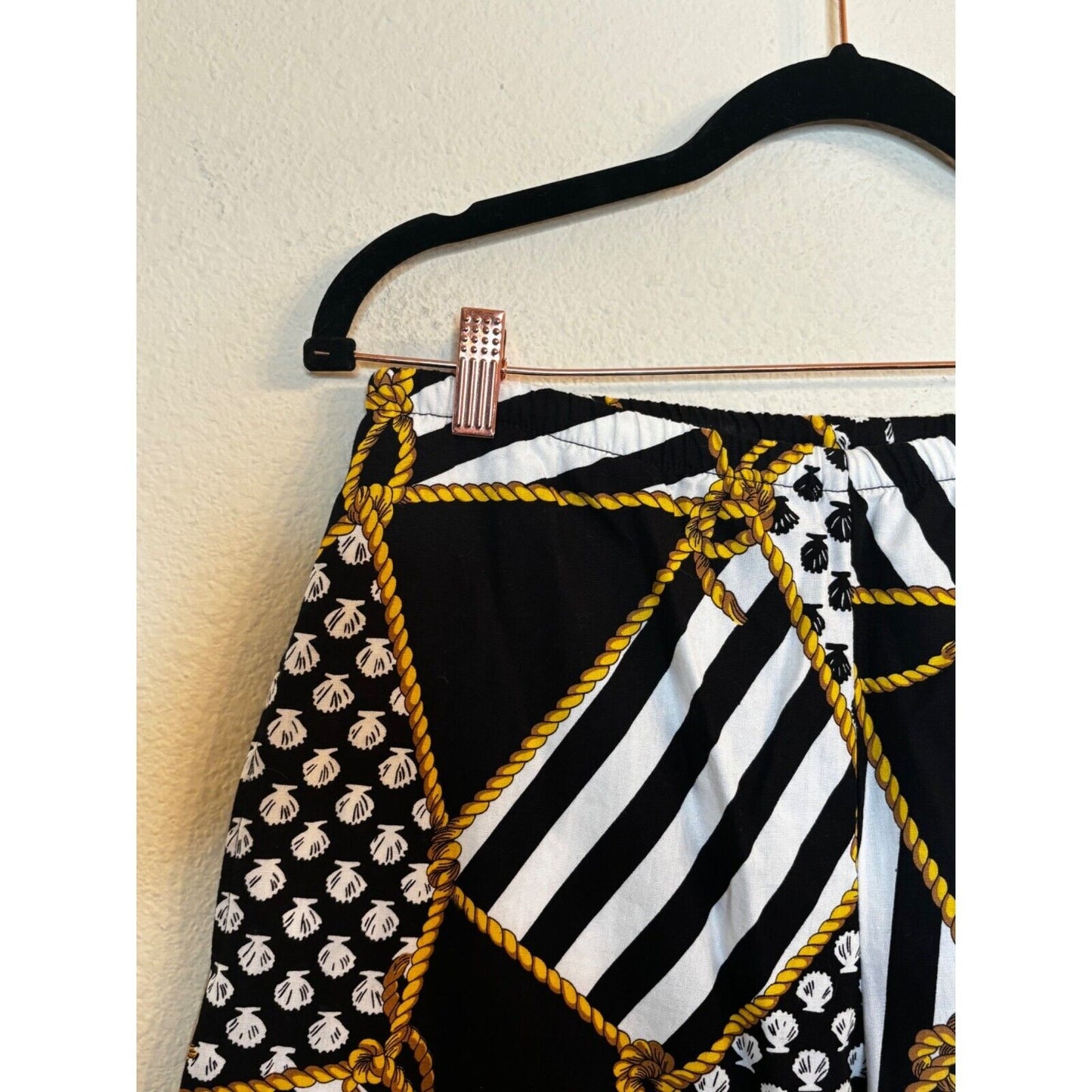 Vintage 90s Baroque Style All Over Print Parachute Hippie Genie Pants