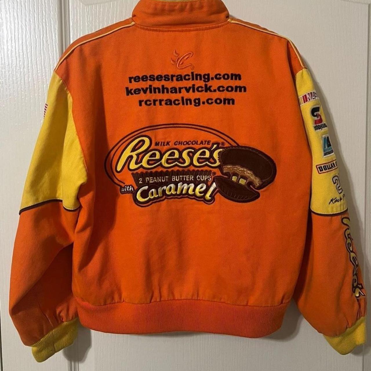 Reese's Peanut Butter Cups NASCAR Racing Jacket Kevin Harvick #2 Chase Authenics Bomber