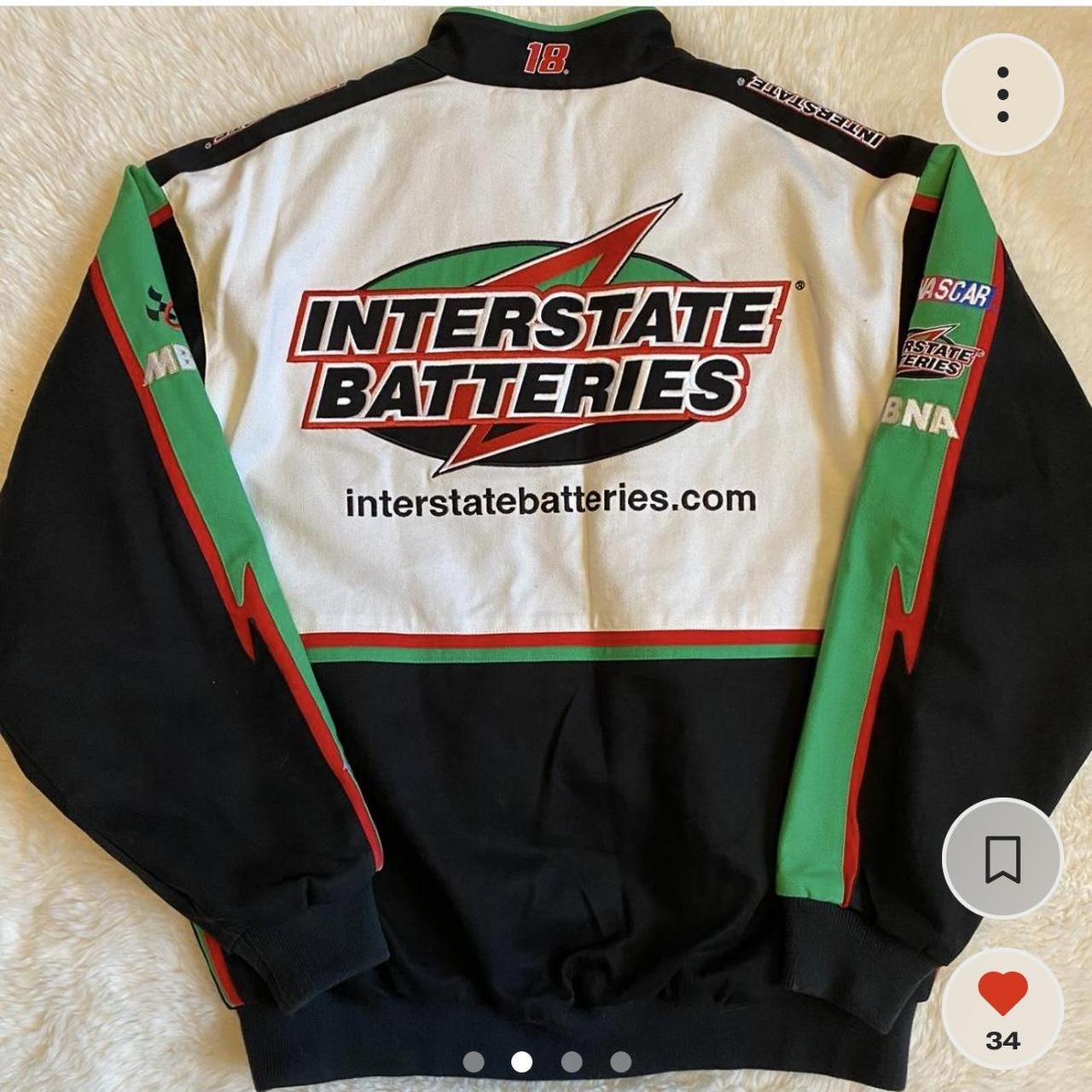 NASCAR Racing Jacket 2010s Chase Authentics Interstate Batteries Goodyear Coca-Cola Bomber