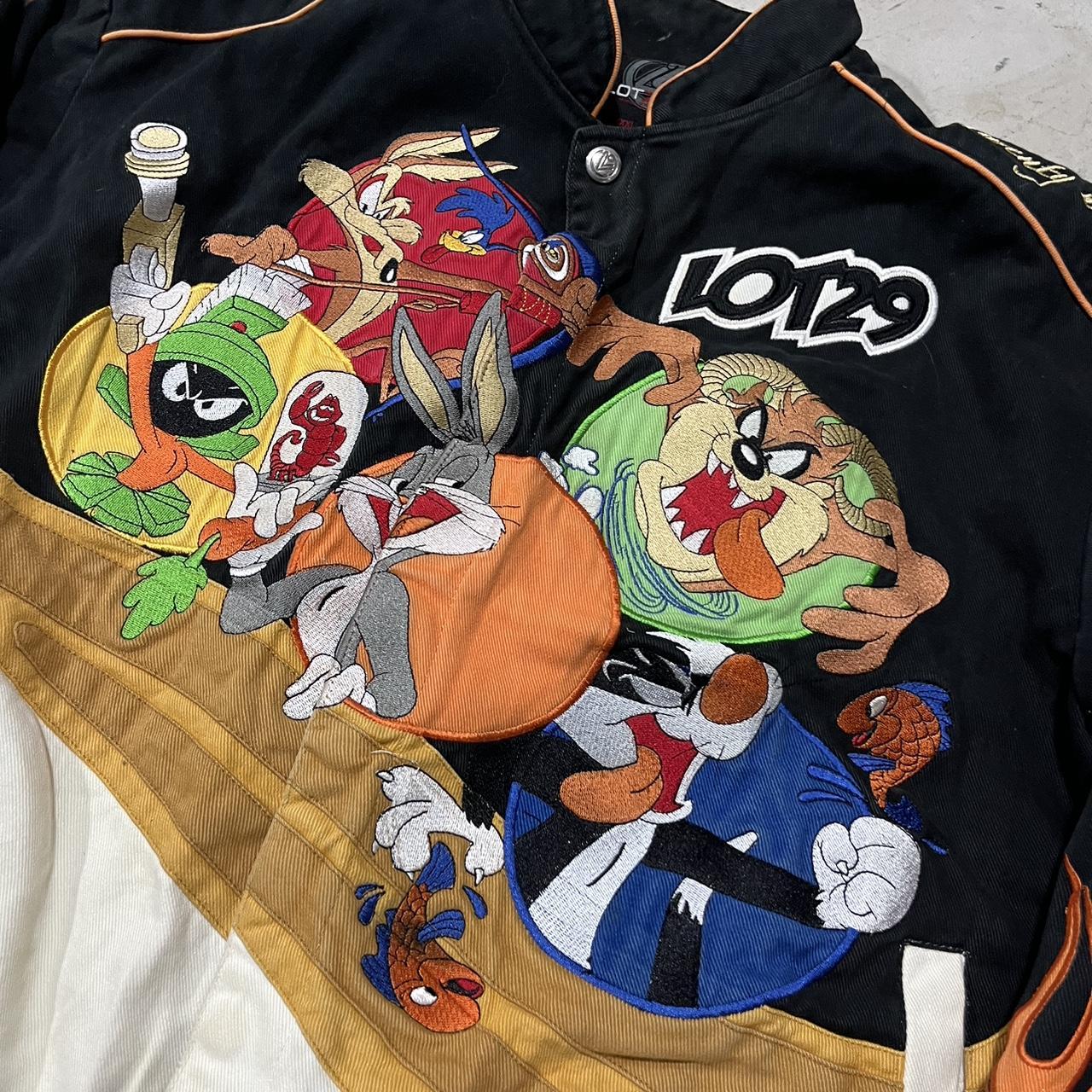 Vintage 90s Lot 29 Looney Tunes Racing Jacket