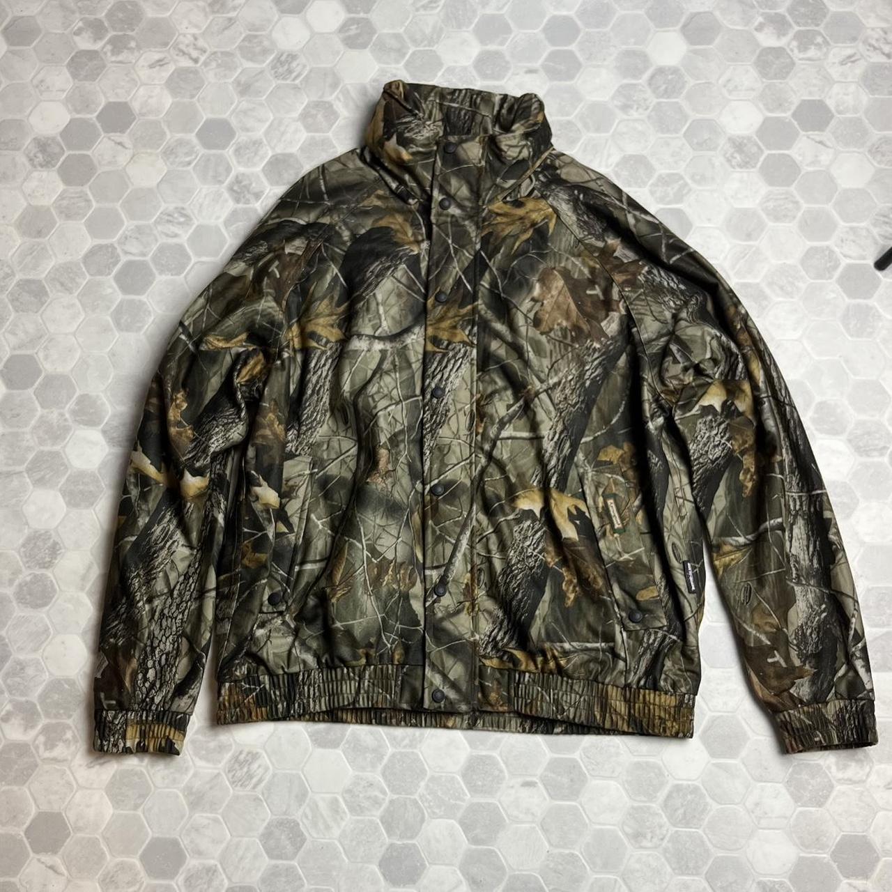 Vintage 90s Remington Realtree Camo Bomber Jacket