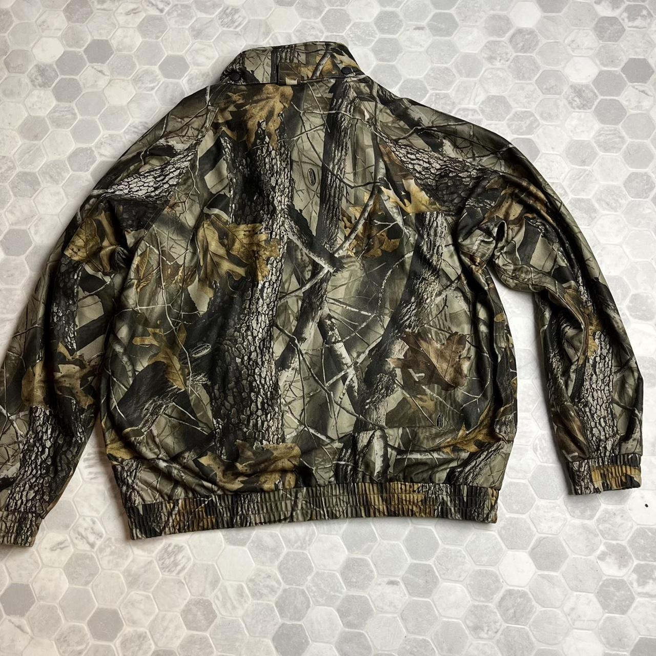 Vintage 90s Remington Realtree Camo Bomber Jacket