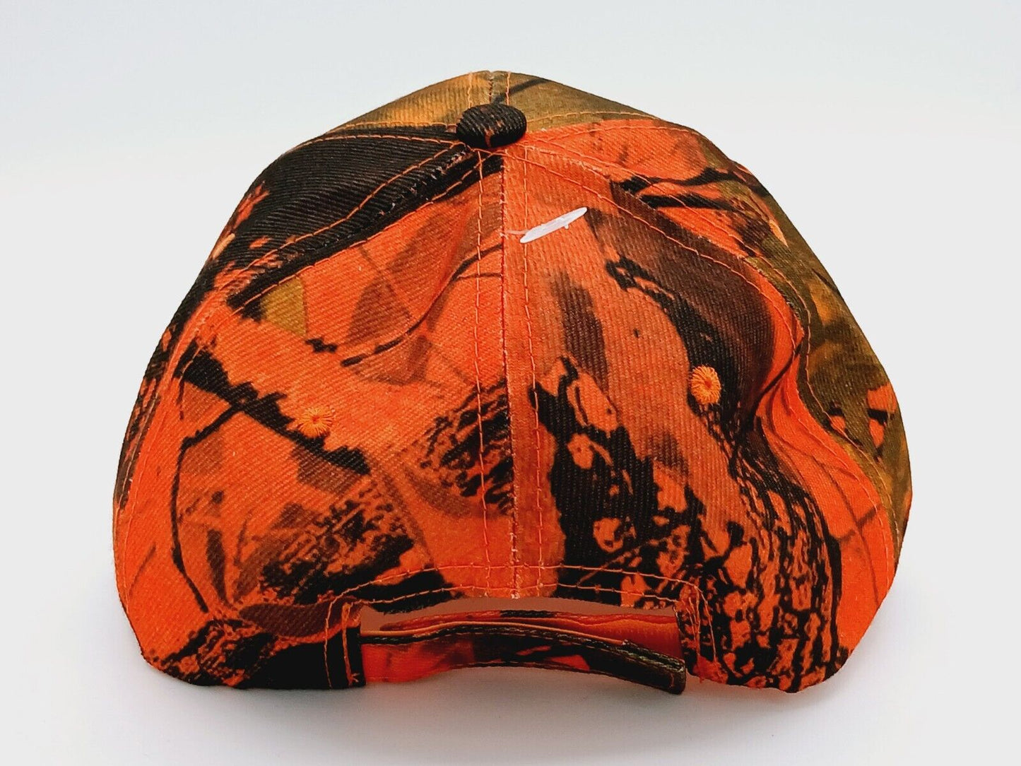 Rare Monster Energy Deer Hunter Orange Camo Adjustable Hat