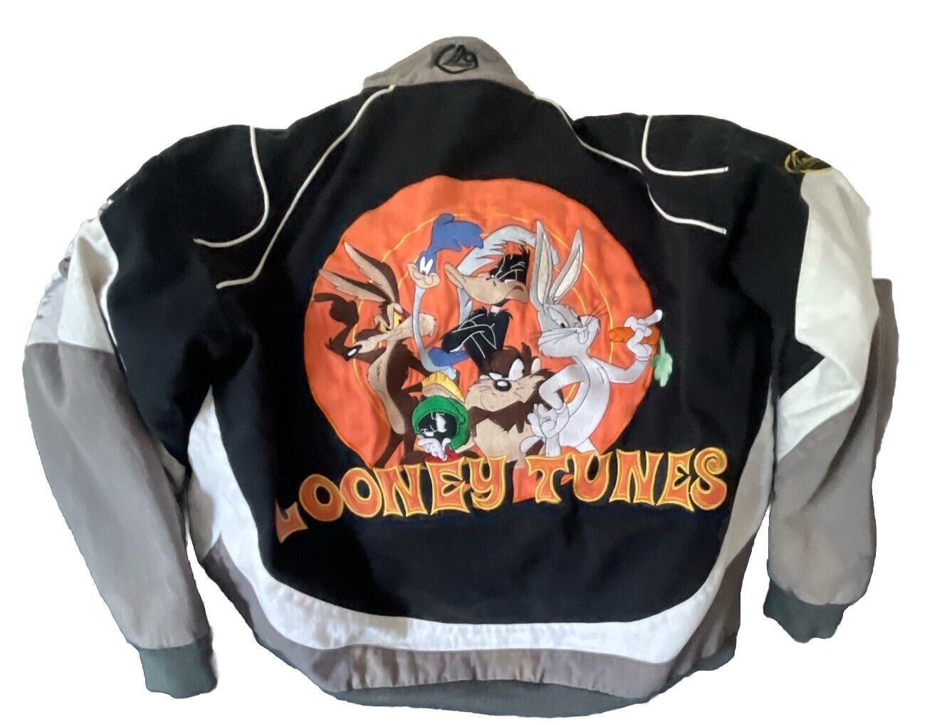 Vintage Lot 29 Bugs Bunny Racing Jacket Looney Tunes Bomber