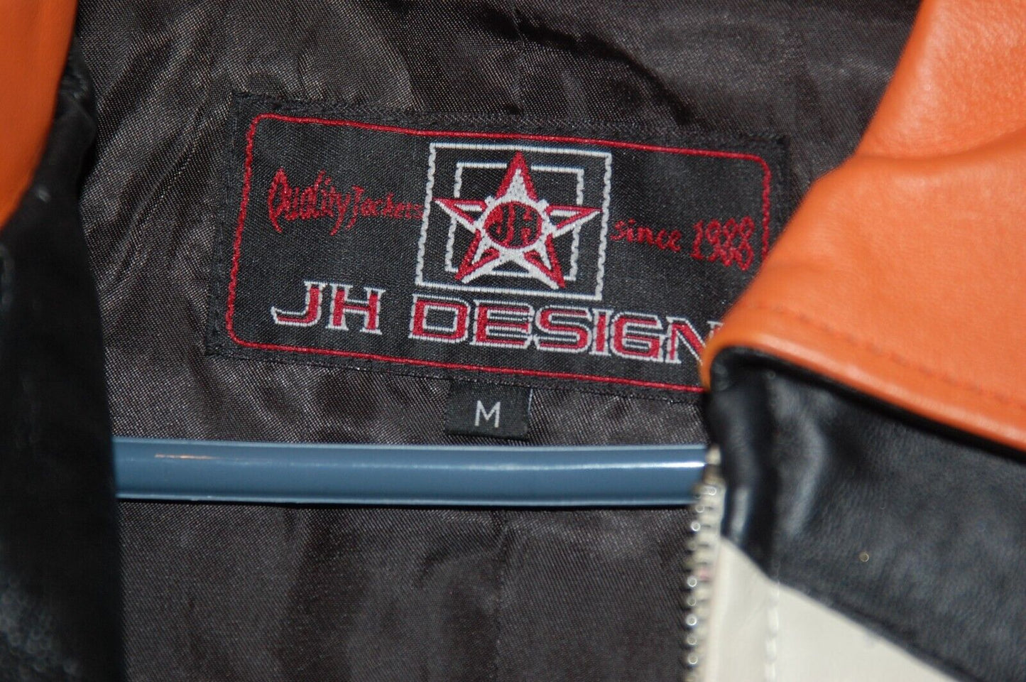 Vintage NASCAR Jeff Hamilton Leather Racing Jacket Tony Stewart Home Depot JH Design Cropped Bomber