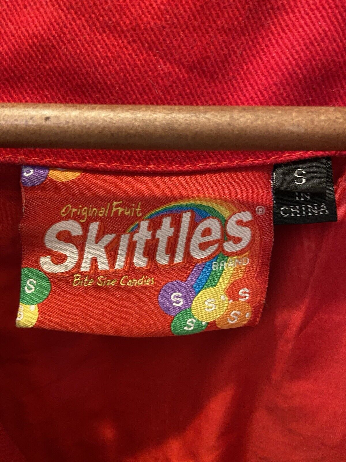 Vintage Y2K Skittles Racing Jacket NASCAR Kyle Busch JH Design Bomber