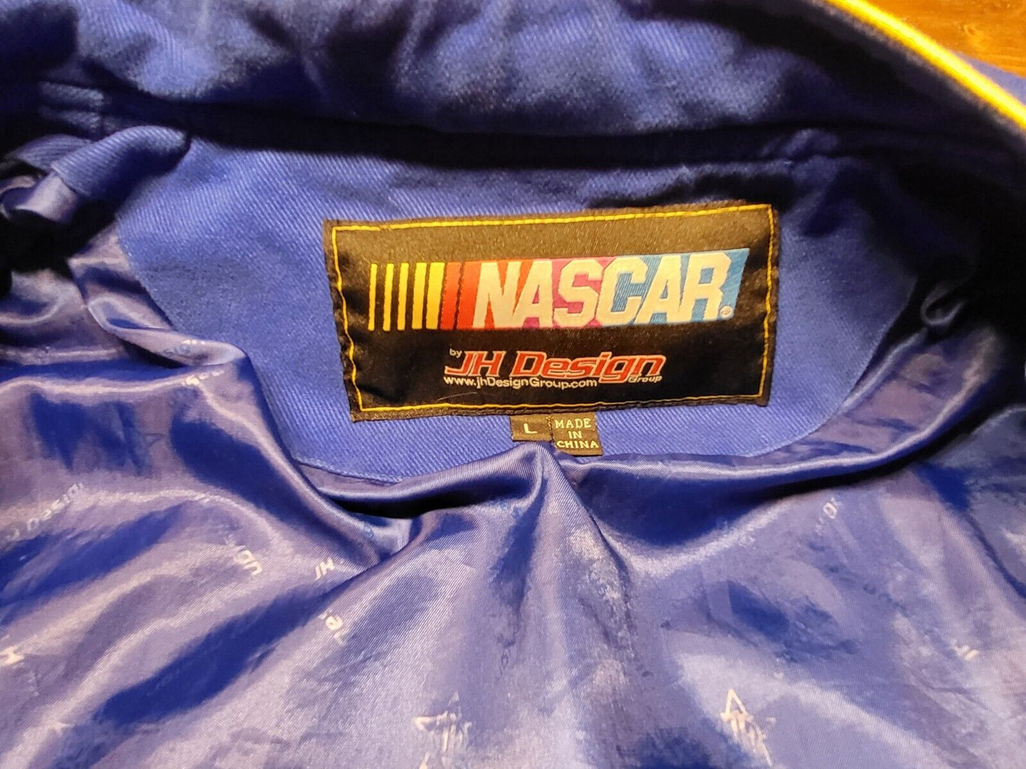 Vintage 2010s NASCAR Jeff Hamilton Racing Jacket NAPA Auto Parts #24 Chase Elliot JH Design Bomber