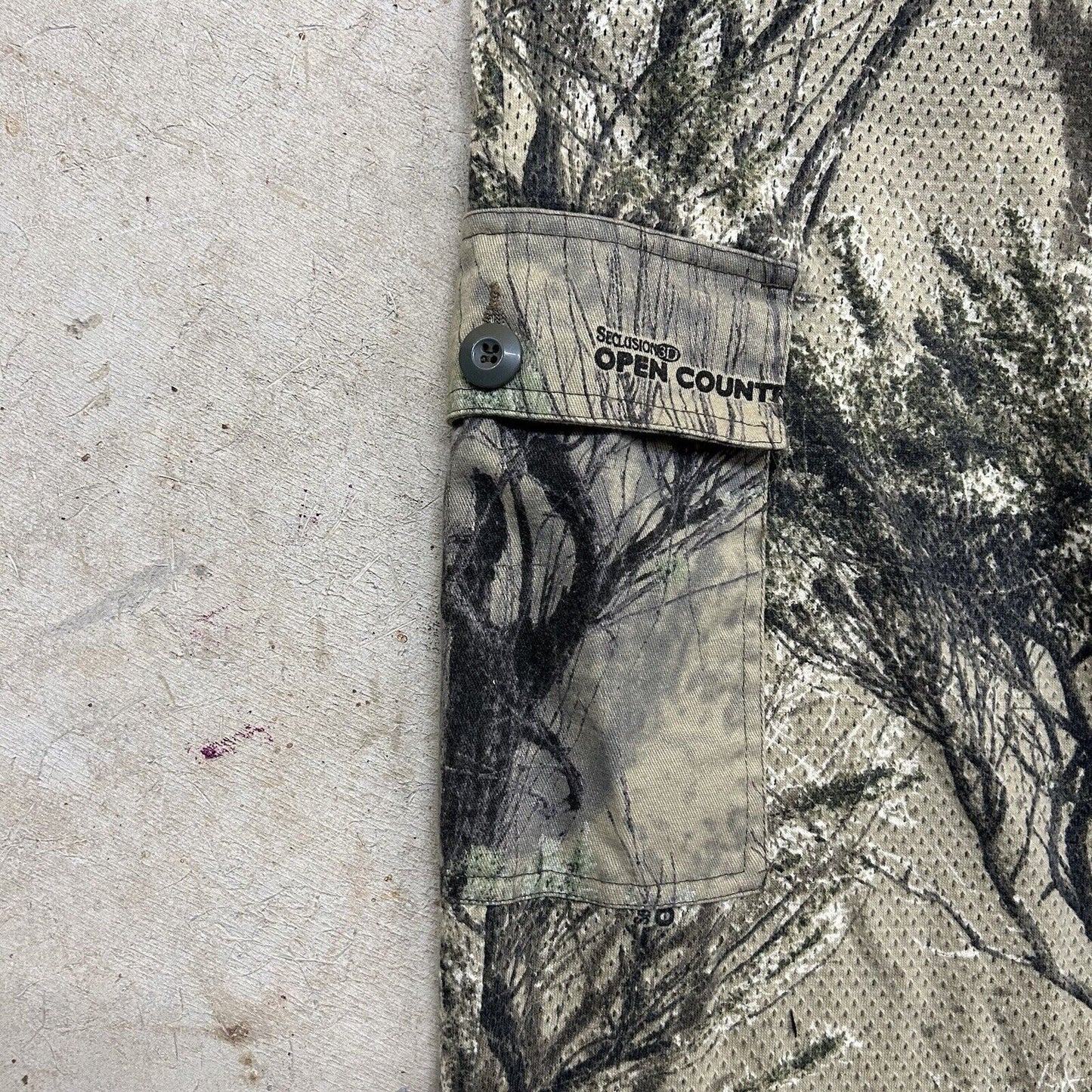 Cabelas Pants Mens 46 (45x31) Camo Hunting Outdoor Cargo Cabelas Pants Mens 46 (45x31) Camo Hunting Outdoor Cargo