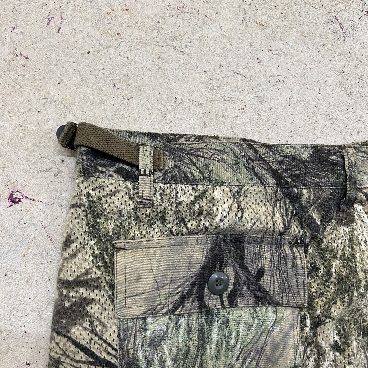 Cabelas Open Country Camouflage Adjustable Hunting Wide Cargo Open Country Camo Pants