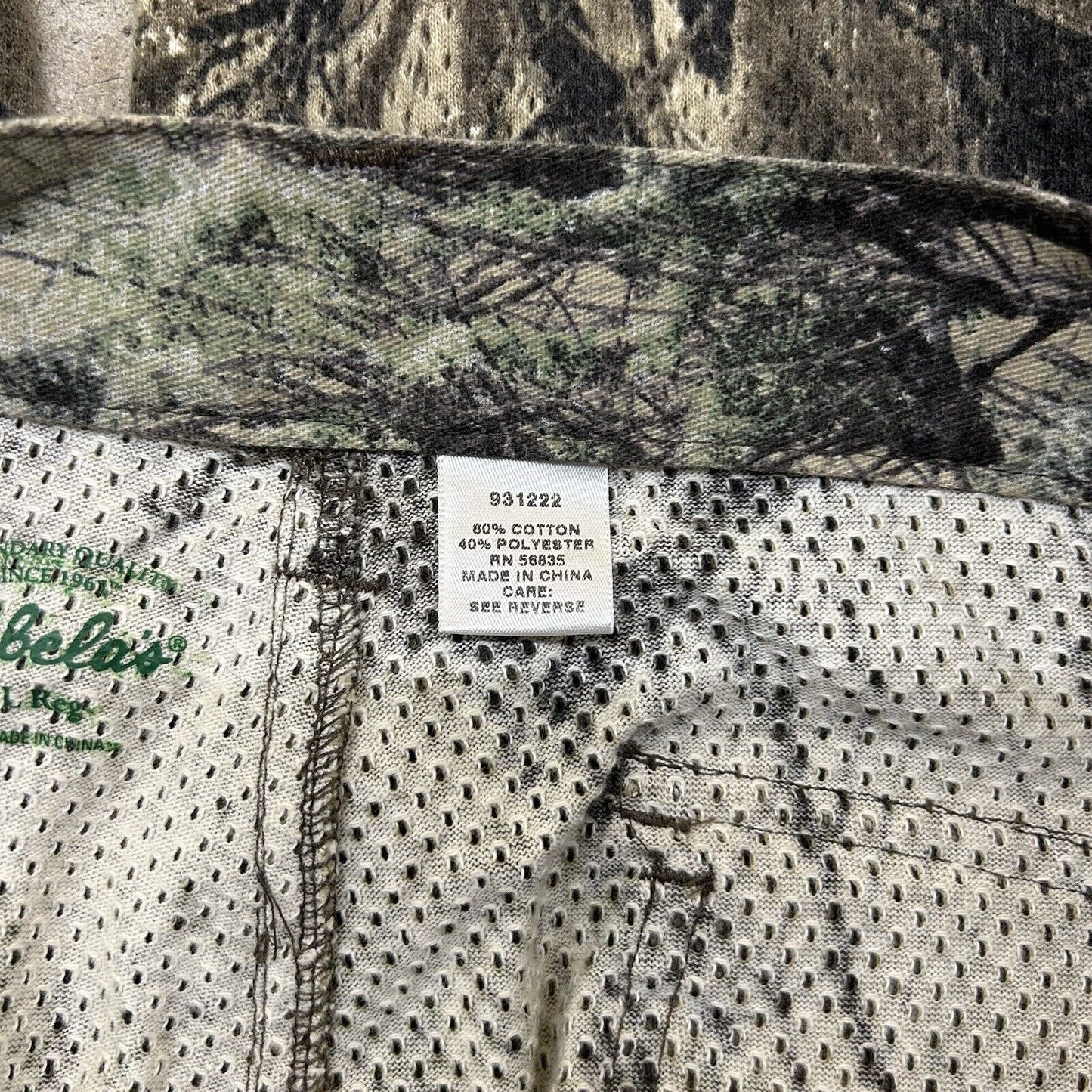 Cabelas Open Country Camouflage Adjustable Hunting Wide Cargo Open Country Camo Pants