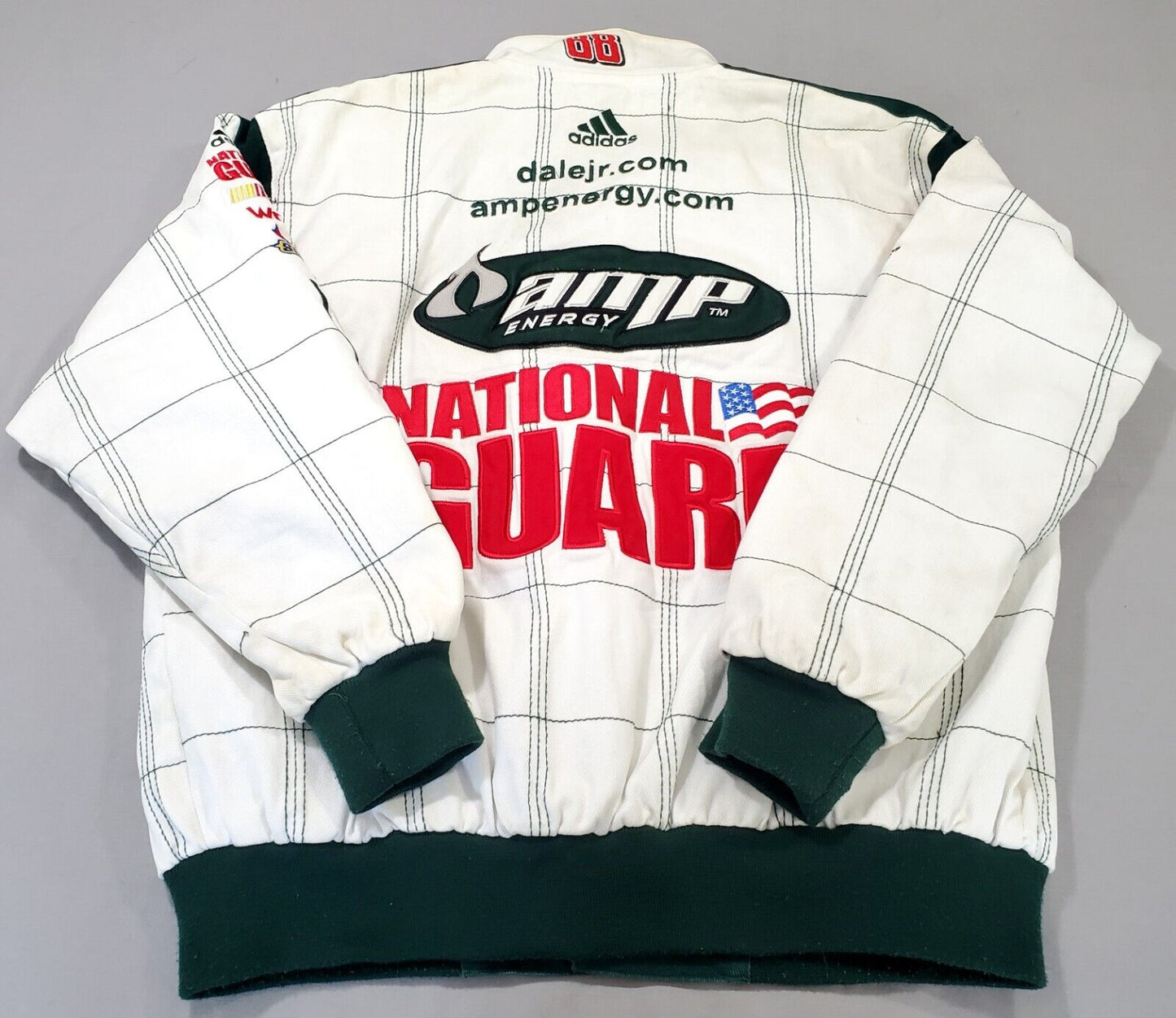 AMP 2010s Energy NASCAR Racing Jacket Dale Earnhardt Jr #88 National Guard Chase Authentics Bomber