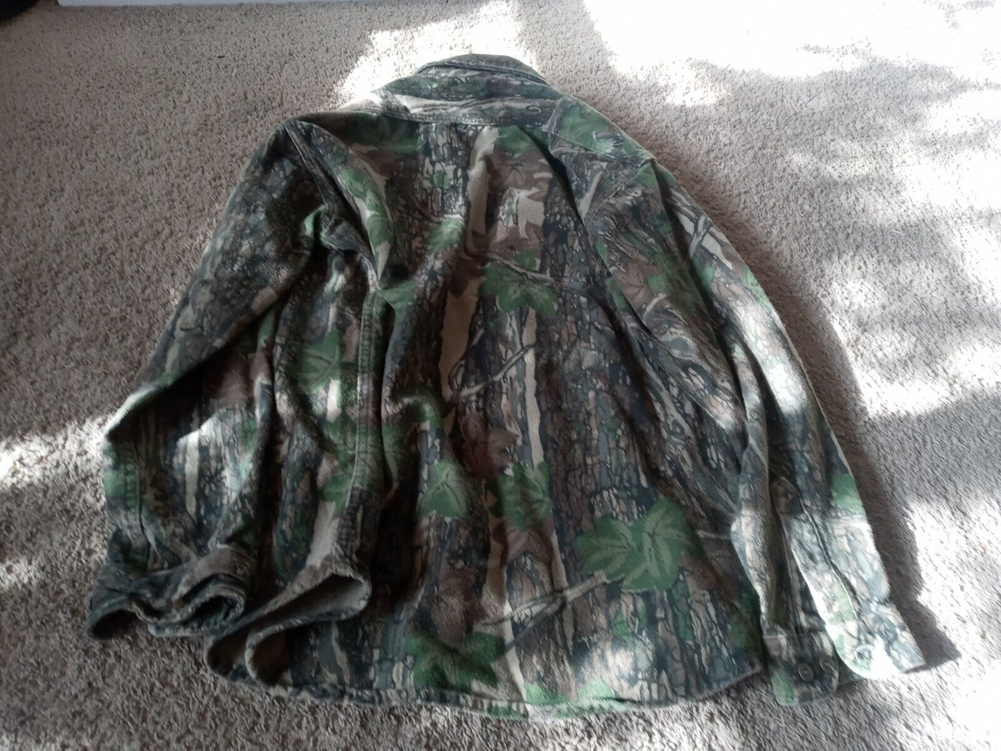 Vintage 90s Cabela's Long Sleeve Button Up Camo Shirt