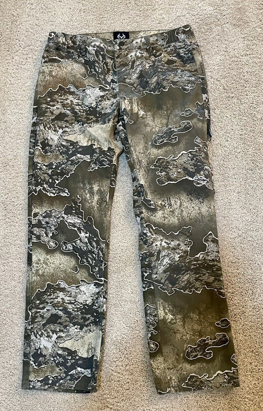 Vintage 90s Realtree Excape Camouflage Cargo Pants Hunting Skater Baggy Camo USA