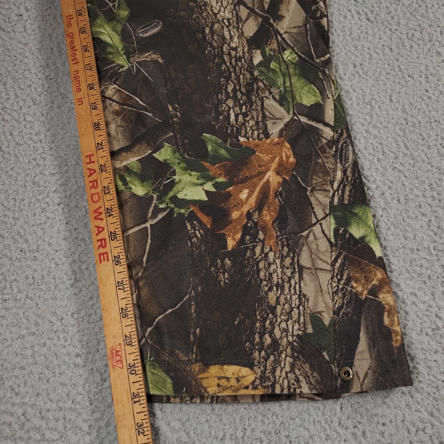 Woolrich Camouflage Camo Pants Hardwoods Green Hunting Realtree Cargo