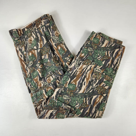 Vintage Ideal Camo Pants Camouflage Cargo Hunting Men’s USA Made 90s