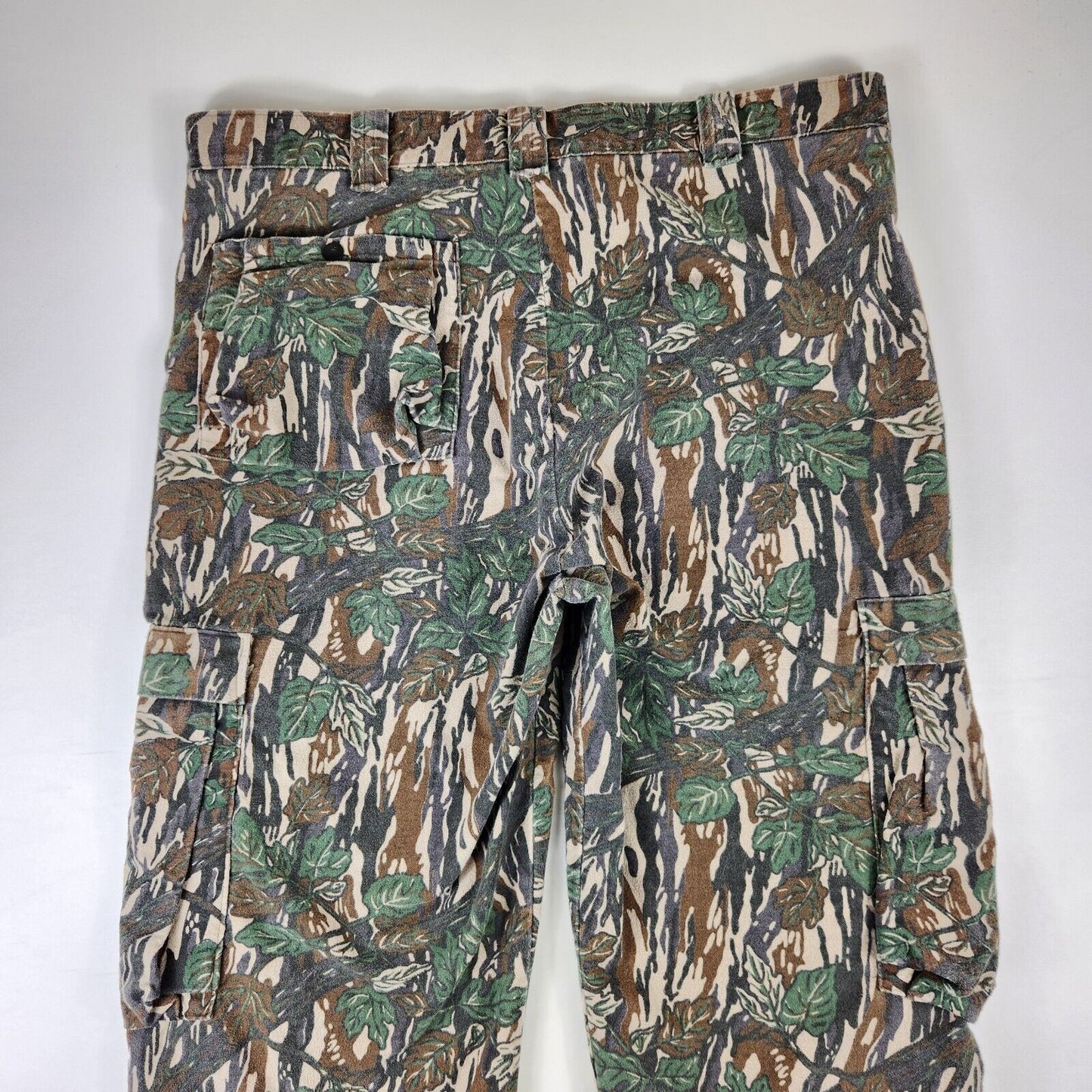 Vintage Ideal Camo Pants Camouflage Cargo Hunting Men’s USA Made 90s