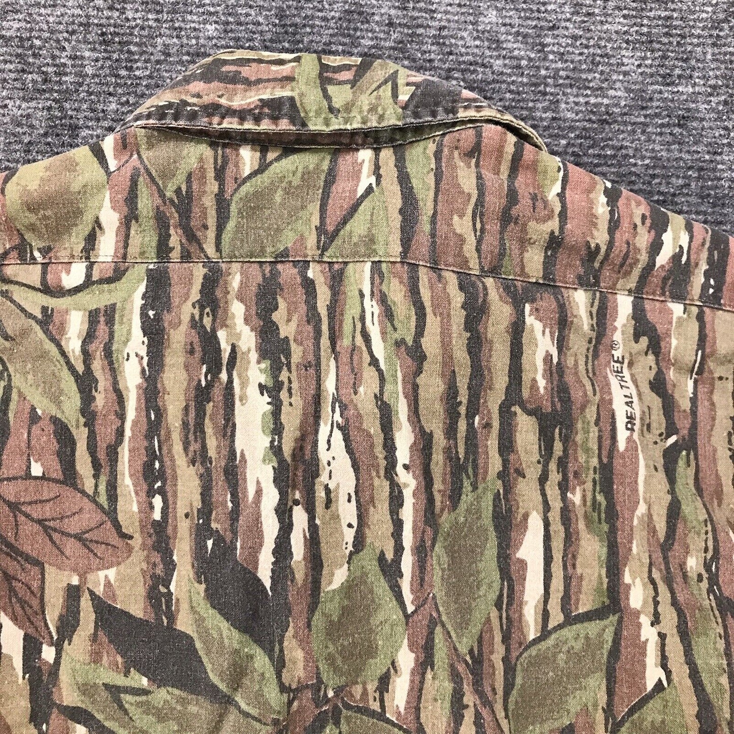 Vintage 90sSpartan USA Realtree Camo Long Sleeve Button Up Shirt