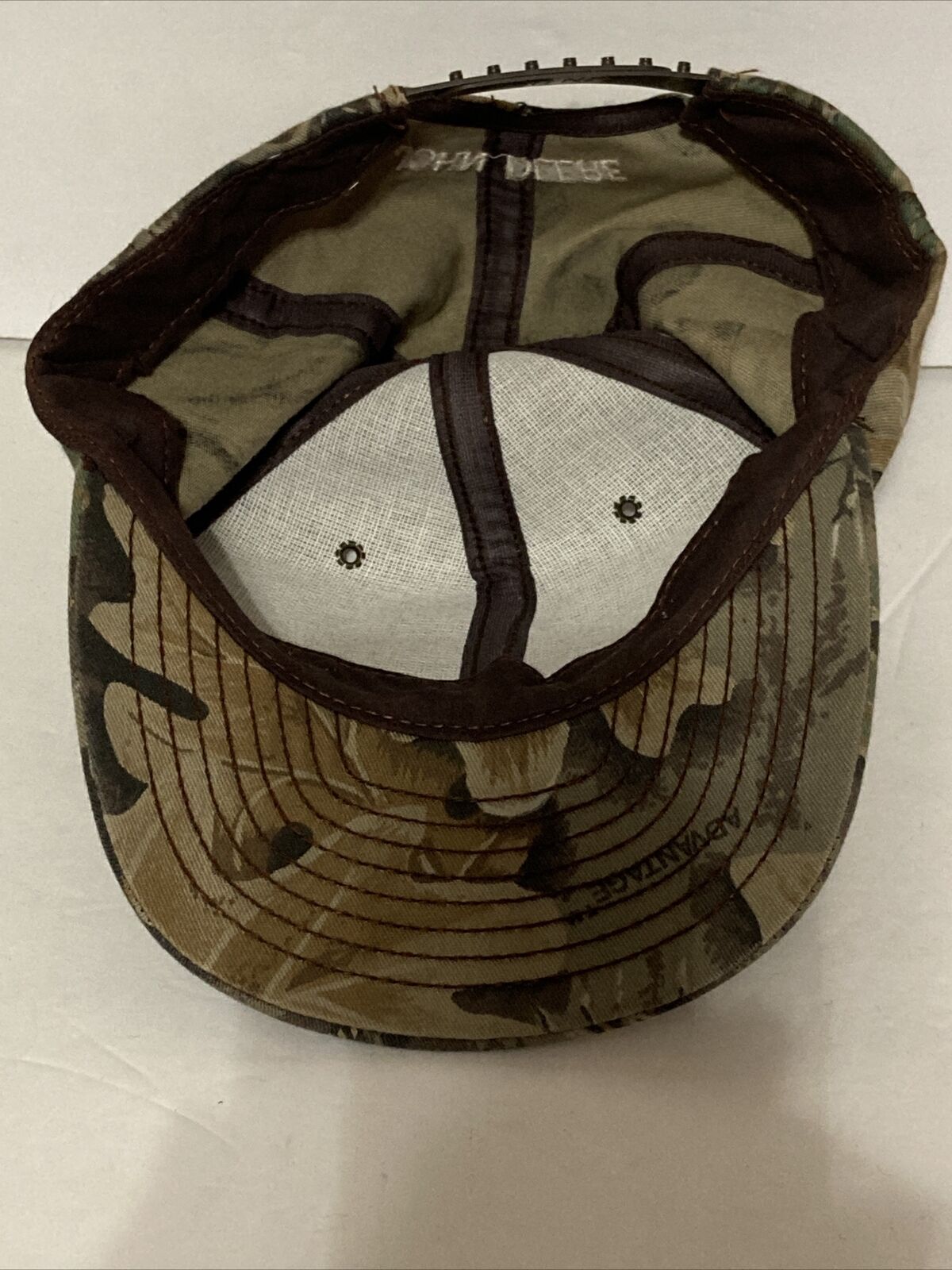 John Deere Camo Embroidered Deer Wildlife Adjustable Hat Snapback Baseball Cap